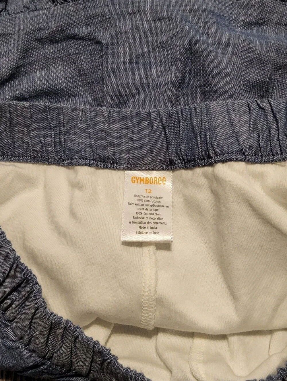Gymboree lightweight chambray